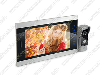 Проводной видеодомофон 10" - HDcom S-108AHD с записью