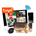 Беспроводной комплект домофона SkyNet 1000 (1+1+AX042)